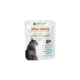 Almo Nature HFC „Highly Appetizing Mackerel“ – Nassfutter für ausgewachsene Katzen, 50 g