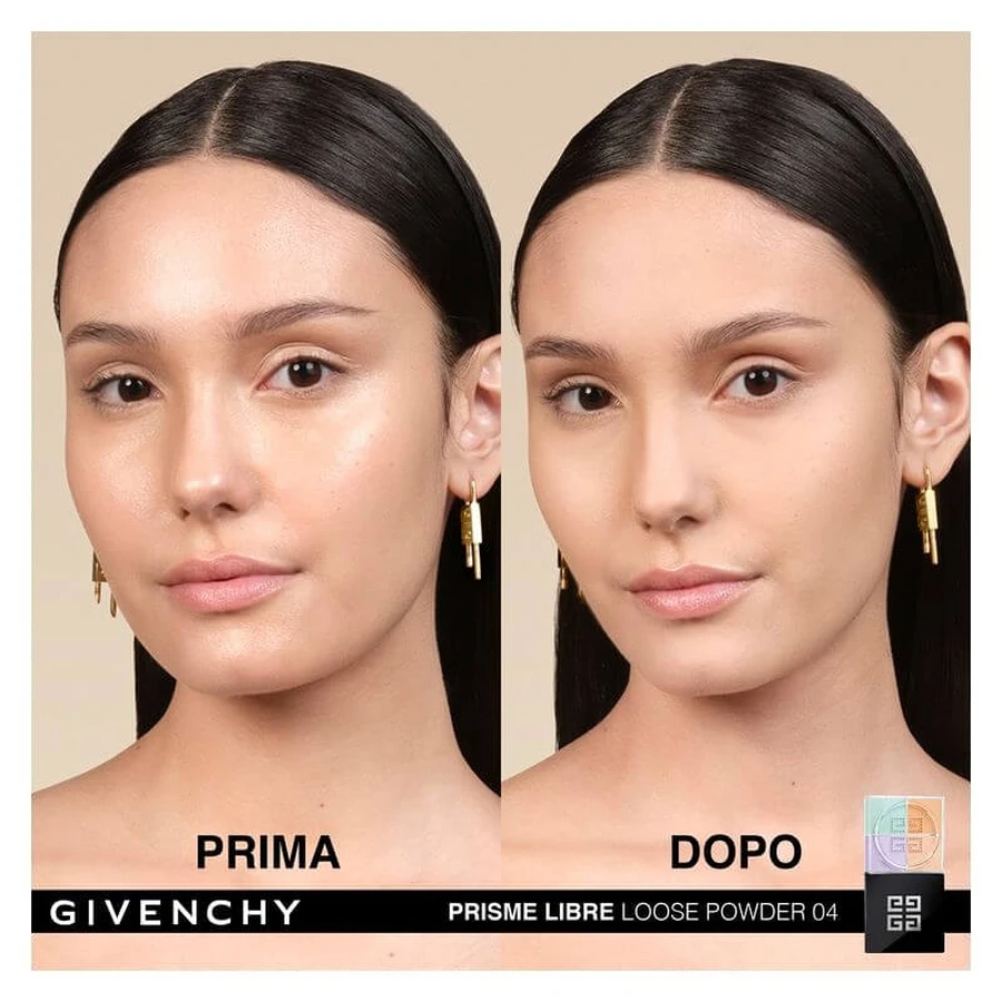 Givenchy Prisme Libre 4-Farben-Losepuder – Nr. 04 Mousseline Acidulée