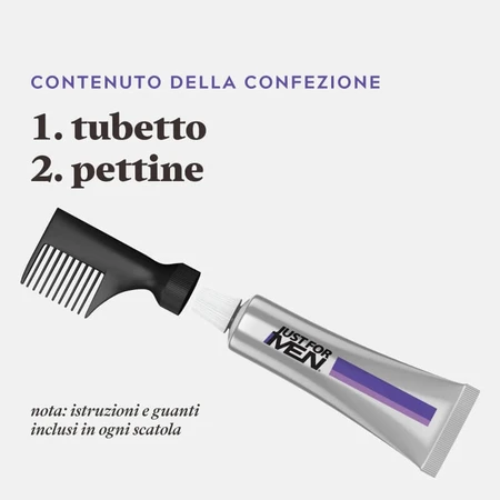 Just for men Trattamento colorante touch of gray castano
