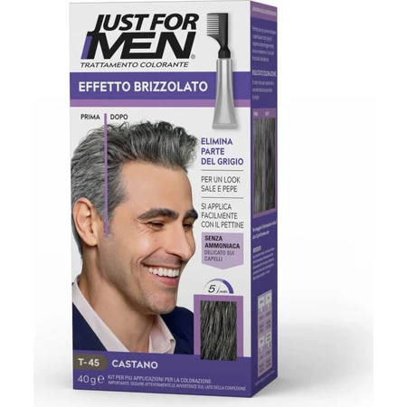 Just for men Trattamento colorante touch of gray castano