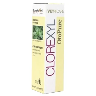Eurekavet Clorexyl otopure – soluție otologică igienizantă și calmantă, delicată, 100 ml