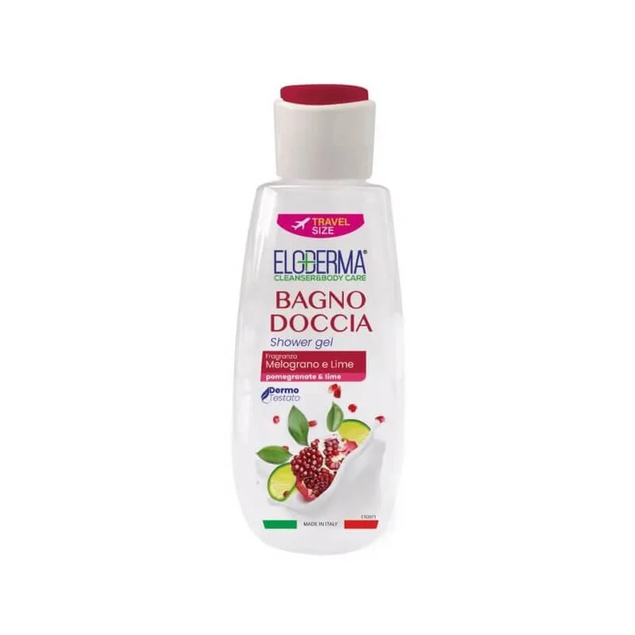 Eloderma Granaatappel en Limoen - Douchegel, 100 ml reisformaat