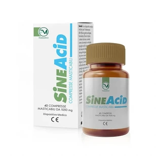 Sineacid 45 Kautabletten – Nahrungsergänzungsmittel gegen Sodbrennen und sauren Reflux