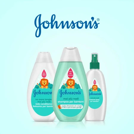 Johnson &amp; Johnson „Niciun nod” – balsam spray pentru copii, 200 ml