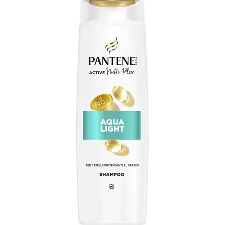 Pantene Active Nutri-Plex Pro-V Aqua Light Shampoo für fettiges Haar, 250 ml