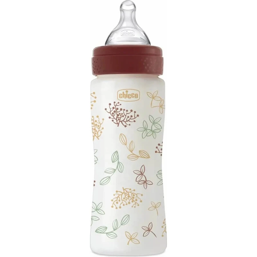 Chicco Perfect Easy Eco+ 330 ml Baby Bottle - Fast Flow