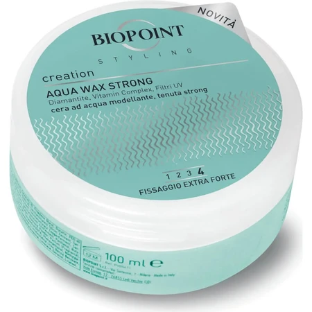 Biopoint Aqua Wax Strong - Cire coiffante 100 ml