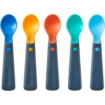 Tommee Tippee Easigrip – set de 5 lingurițe, de la 6 luni în sus