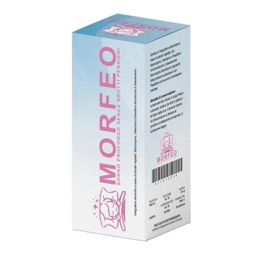 Morfeo soluzione idroalcolica 50 ml - integratore per favorire il rilassamento
