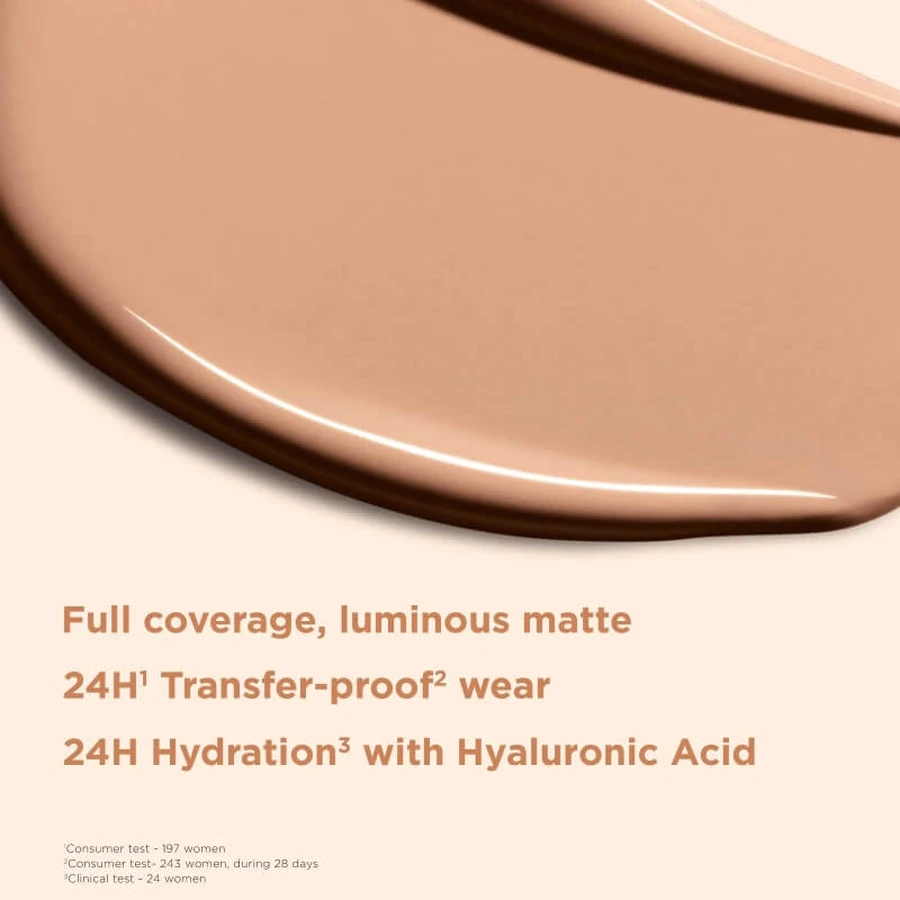 Clarins Skin Illusion Full Coverage - Luminous Matte Foundation - No. 109c