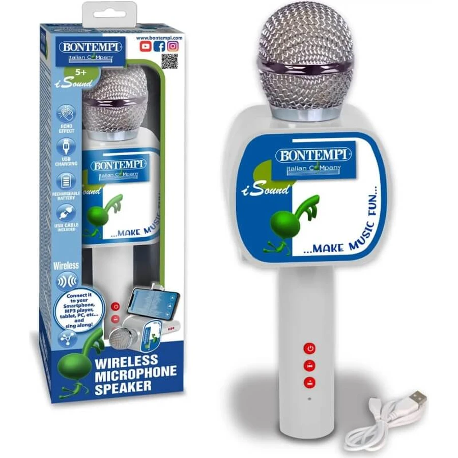 Bontempi-Funkmikrofon mit Lautsprecher