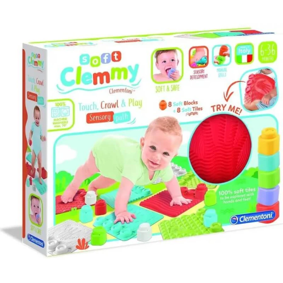 Clementoni Soft Clemmy - Sensory Play Set for Children (New Model)