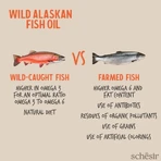 Schesir Wild Alaskan Fish Oil Omega-3 Plus - Fish Oil Supplement for Dogs and Cats, 250 ml