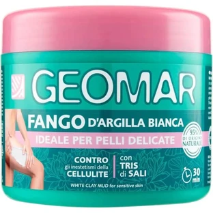 Geomar Fango – tratament anticelulitic cu argilă albă pentru pielea delicată, 600 g