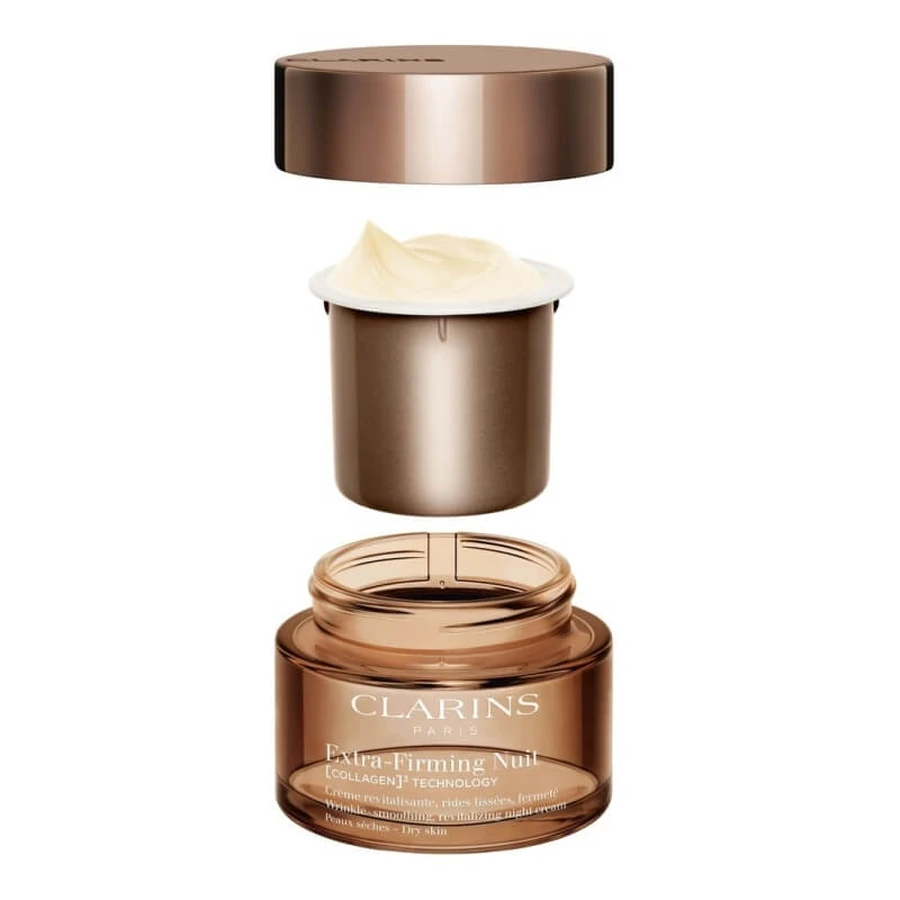 Clarins Extra-Firming Night Cream – technologia Collagen 3 – krem na noc do skóry suchej, 50 ml: ceny i cechy