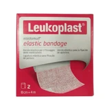 Leukoplast Elastomull - 2 elastische verbanden, elk 8 cm x 4 meter
