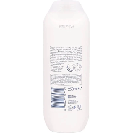 Dimension By lux Shampoo met kokosolie, 250 ml