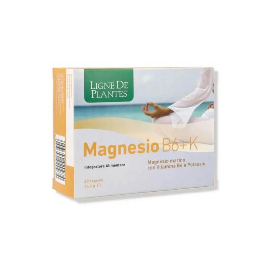 Magnesium B6+K 60 capsules - energy supplement