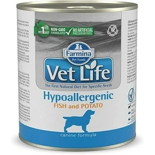 Farmina Vet Life Hypoallergenic Fish and Potatoes - Hypoallergenic Dog Food for Dogs with Food Intolerances, 300 g