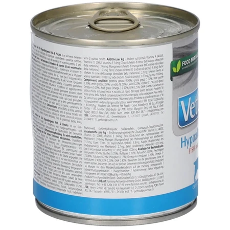 Farmina Vet Life Hypoallergenic Fish and Potatoes - Hypoallergenic Dog Food for Dogs with Food Intolerances, 300 g