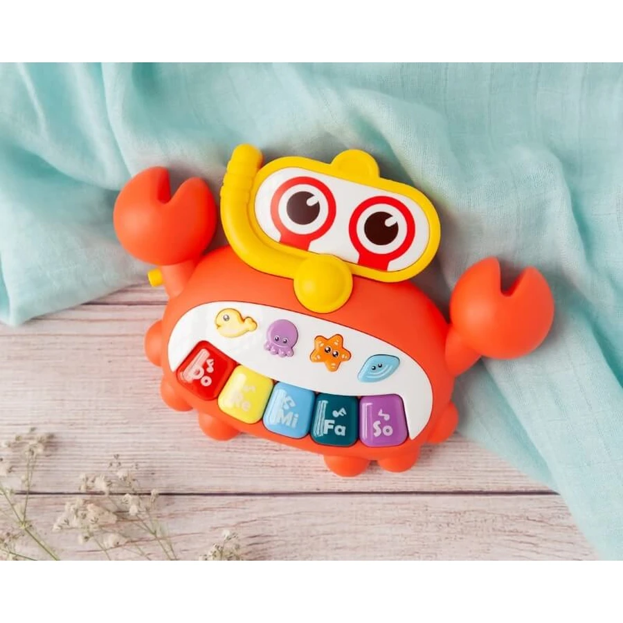 Kiokids Klavier in Krabbenform