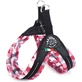 Tres puentes de malla «Easy Fit Click» - Arnés de camuflaje rosa, talla 1,5