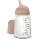 Suavinex Zero Zero Medium 3 mois et plus - Biberon anti-coliques à débit moyen, 270 ml