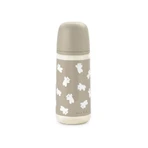 Suavinex Wild & Free - Plastic Baby Bottle with Silicone Nipple, SX Pro, Thick Flow, Anti-Colic, 3m+, Neutral, 360 ml