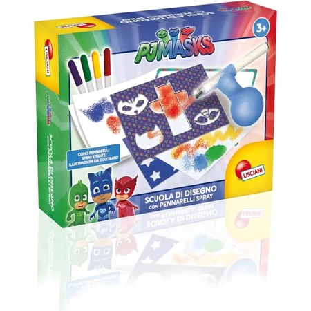 Lisciani PJ Masks - Drawing Class with Spray Markers