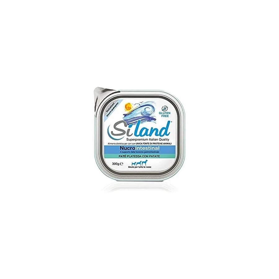Aurora Biofarma Siland Nucrointestinal Schol en Aardappelen - Dieetpâté voor volwassen honden met voedselintoleranties, 300 g