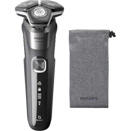 Philips 5000 Serie Nass- und Trockenrasierer – Elektrorasierer – Grau