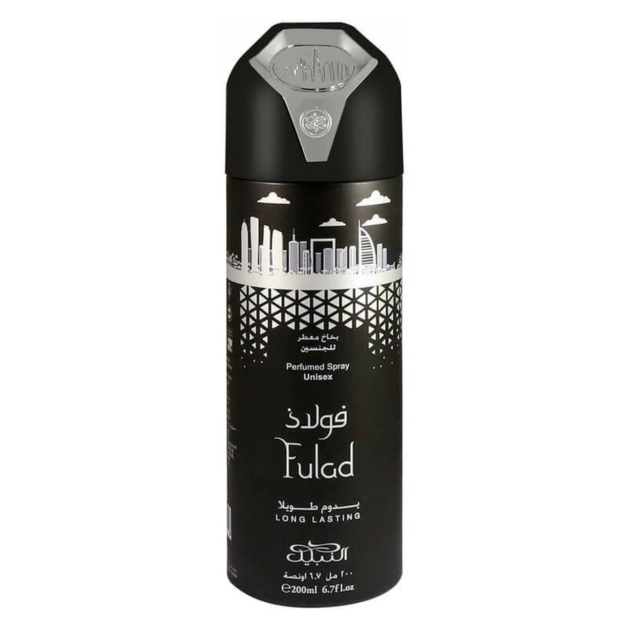 Nabeel Fulad - Unisex geparfumeerde deodorant-spray, 200 ml, Vapo