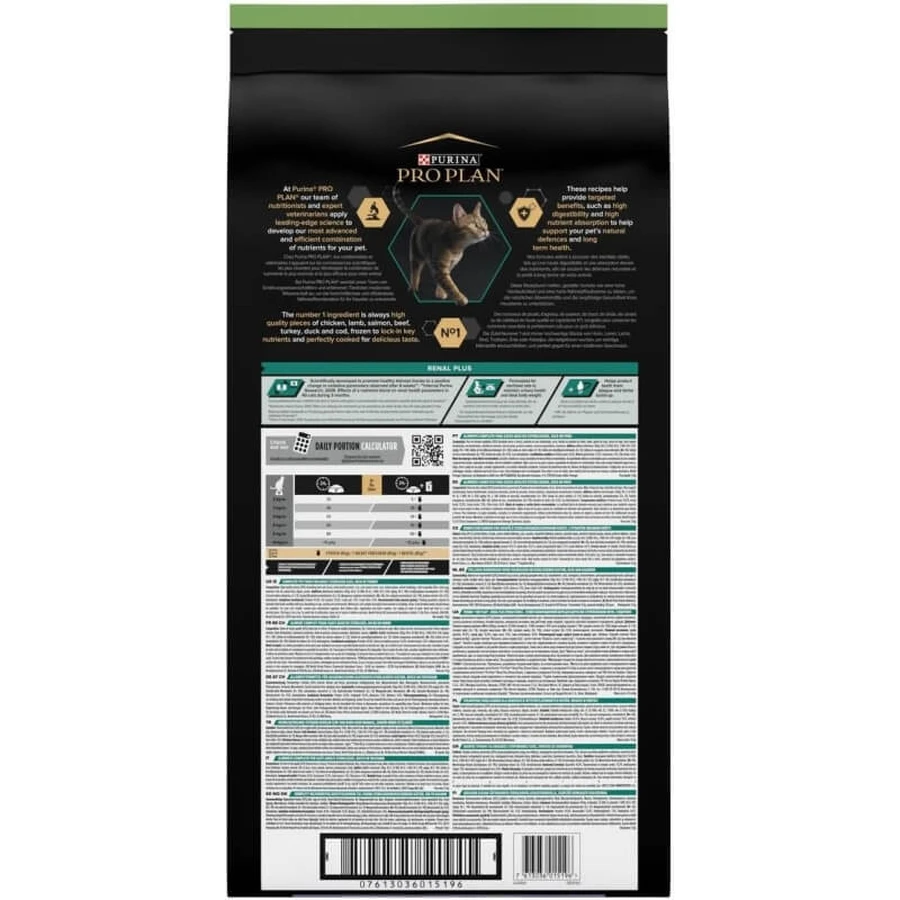 Purina Pro Plan Sterilized Adult 1+ Renal Plus Turkey - Compleet voer voor gesteriliseerde volwassen katten, 10 kg