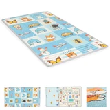 Moni Trade Roll XPE - Light Blue Double-Sided Foldable Play Mat