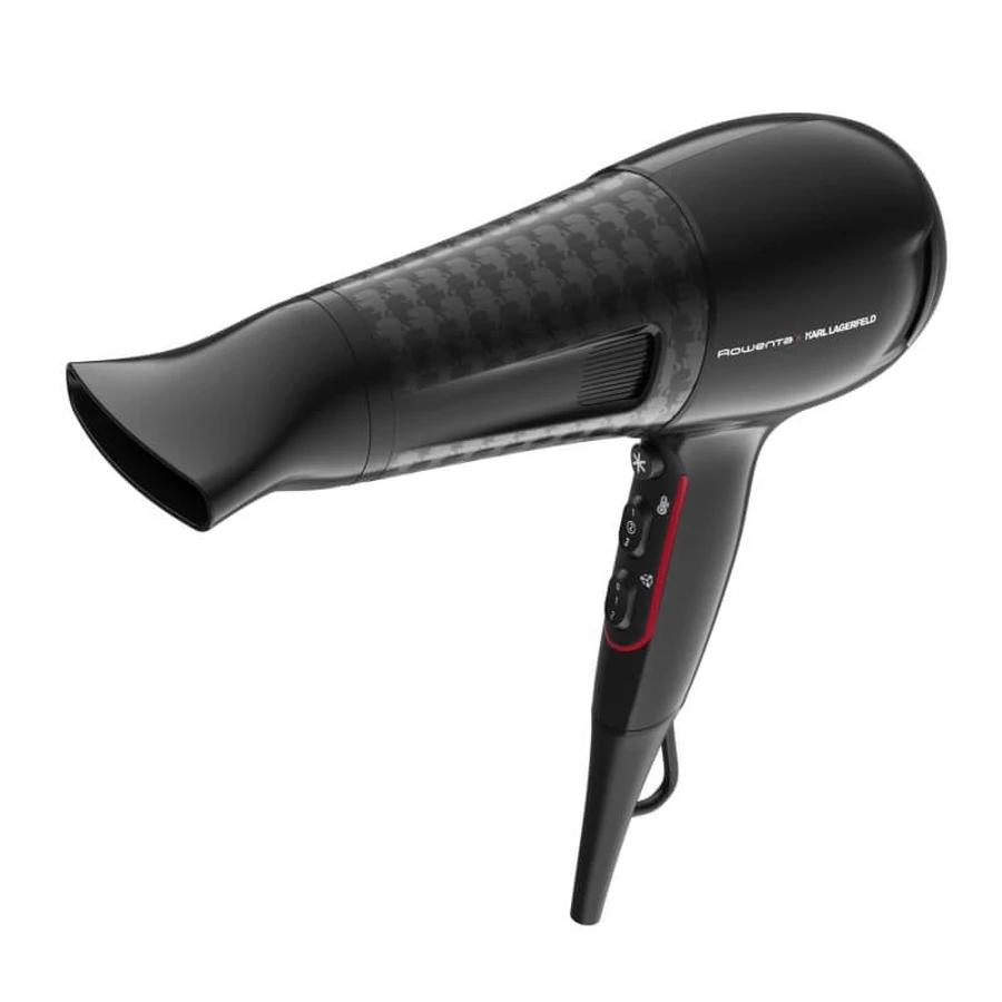 Rowenta X Karl Lagerfeld CV591L Powerline – uscător de păr de 2300 W – negru