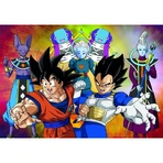 Clementoni Dragon Ball – 500-teiliges Puzzle für Erwachsene, 49 x 36 cm