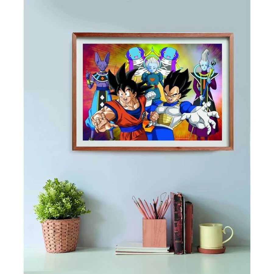 Clementoni Dragon Ball – 500-teiliges Puzzle für Erwachsene, 49 x 36 cm