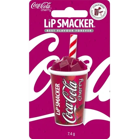 Lip Smacker Cherry Coke Cup – balsam de buze hidratant și emolient, 7,4 g