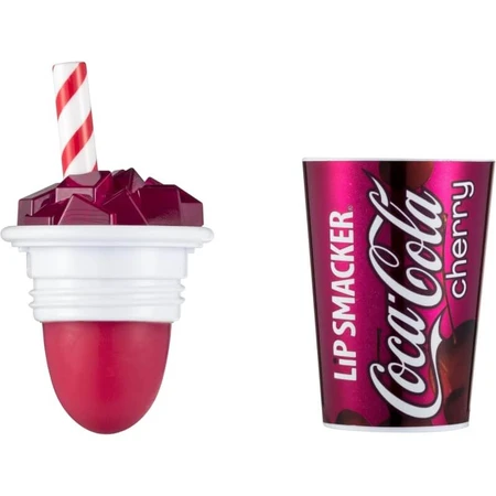Lip Smacker Cherry Coke Cup – balsam de buze hidratant și emolient, 7,4 g