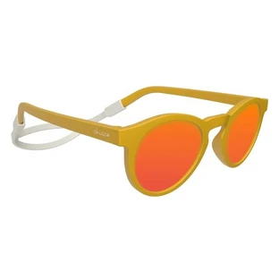 Ochelari de soare Chicco cu lentile oglindite, pentru copii de peste 12 luni, culoare galbenă
