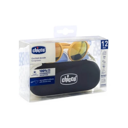 Gafas de sol Chicco con cristales espejados, a partir de 12 meses, amarillas