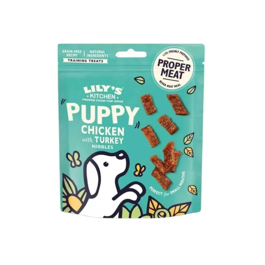 Lily's Kitchen Lily's Kitchen Puppy Poulet & Dinde - Aliment complémentaire pour chiots, 70 g