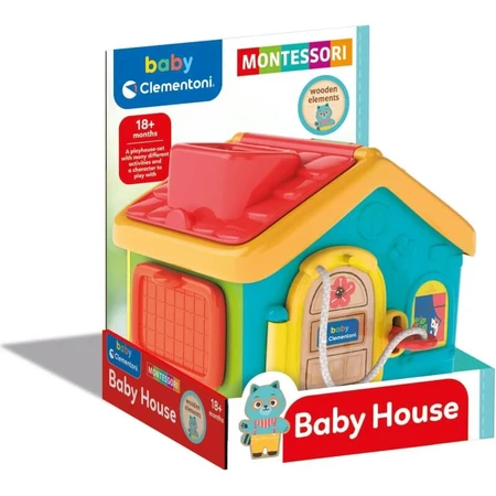 Clementoni Montessori Baby House – interaktywna zabawka dla dzieci od 18 miesięcy: ceny i cechy
