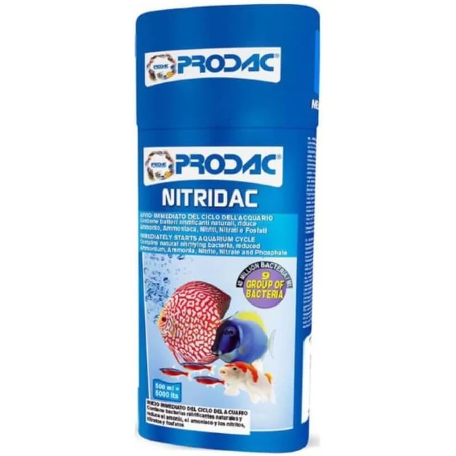 Prodac Nitridac - Culture bactérienne liquide pour aquariums, 100 ml