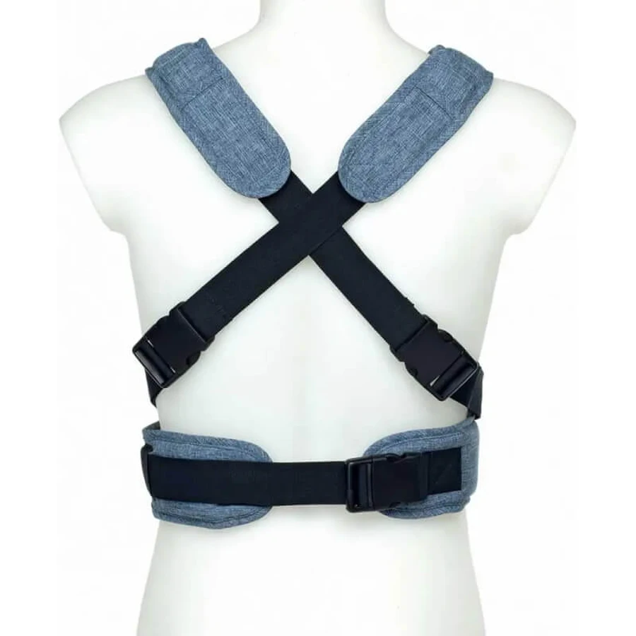 Foppapedretti Marsupi8 – Babytrage in Blau-Denim