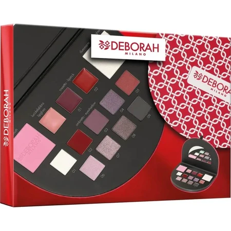 Deborah Make-up & Beauty-cadeau - Make-uptasje nr. 1: koele tinten