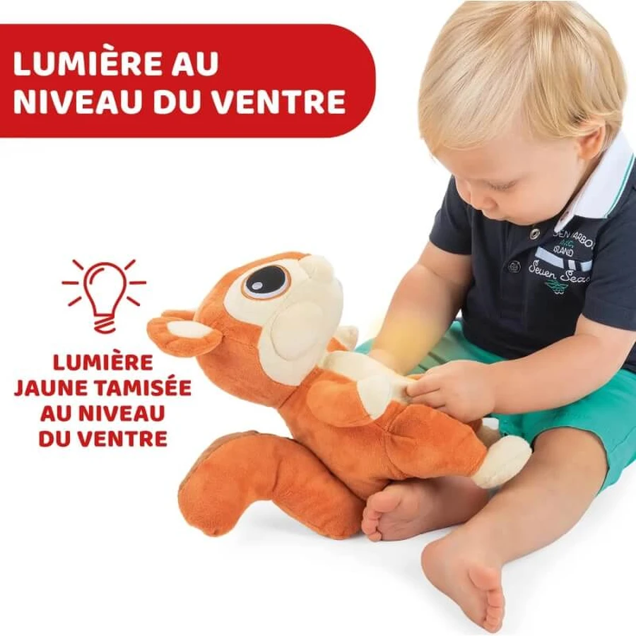 Chicco Squirrel Light & Music - Plush Toy