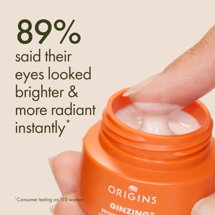 Origins Ginzing cremă iluminatoare pentru zona ochilor - cremă pentru conturul ochilor 15 ml - caldă
