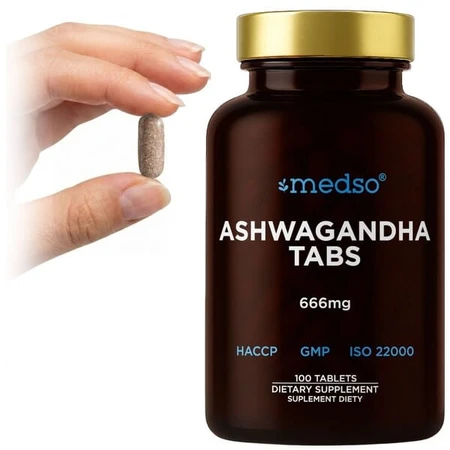 Medso Ashwagandha Tabs 666 mg, comprimidos, 100 unidades