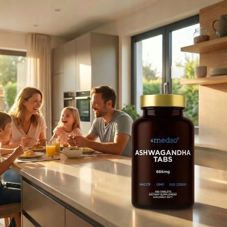 Medso Ashwagandha Tabs 666 mg, comprimidos, 100 unidades